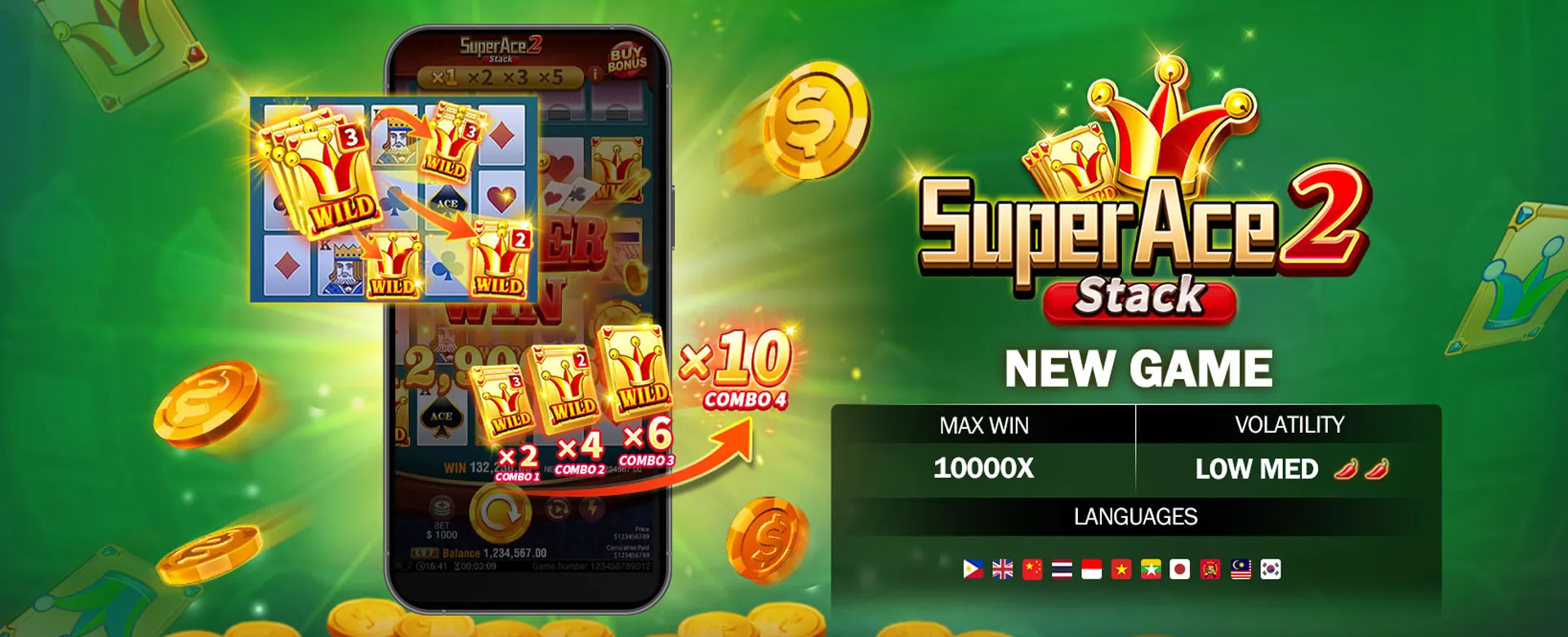 taya365 Online Poker Table with Cards and Chips